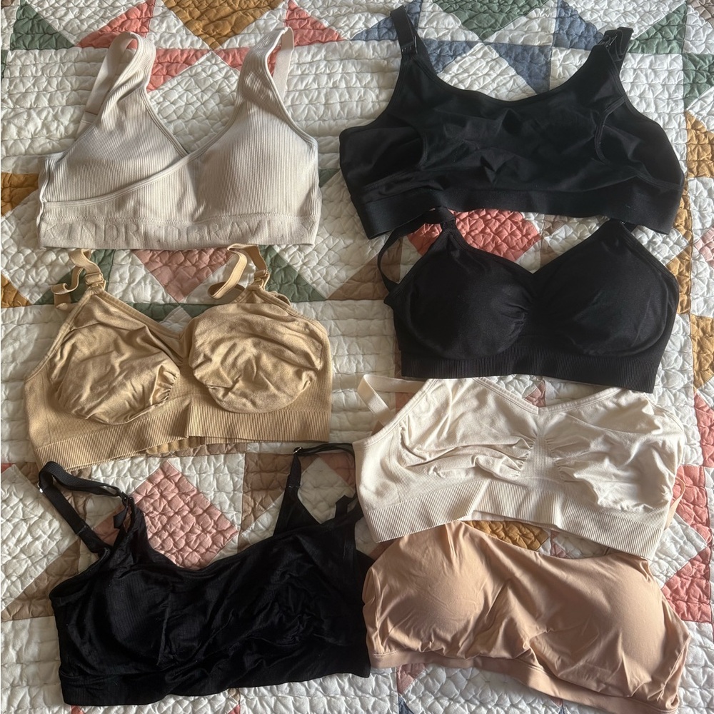 Nursing bra lot - size large